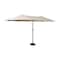 Flash Furniture Elizabeth Commercial Grade 15 FT Triple Head Patio Umbrella with Crank and Easy Lift Functionality in Tan GM-WL-UU021-TAN-GG - alternate 7